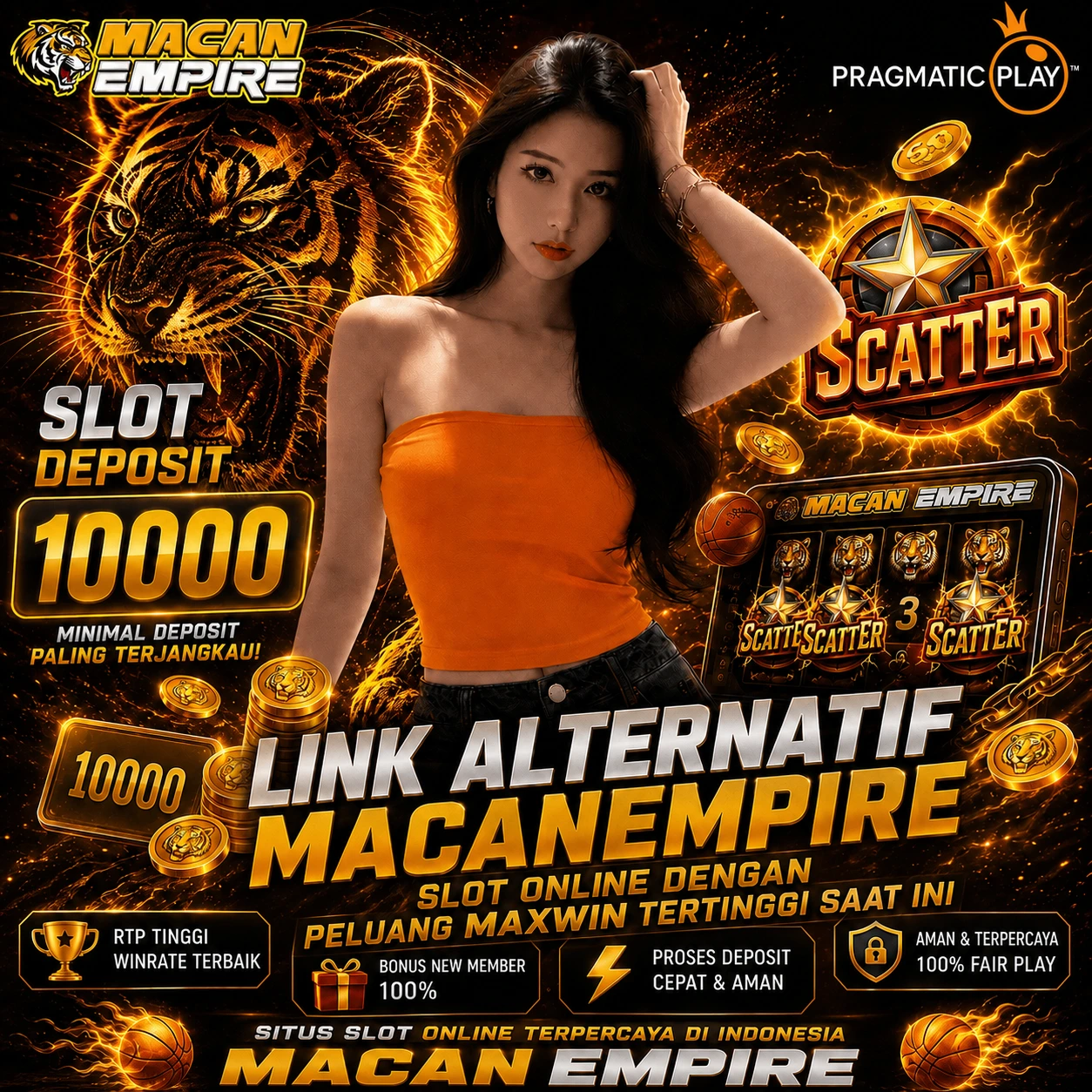 MACAN EMPIRE | Link Alternatif Macanempire Slot Online dengan Peluang Maxwin Tertinggi Saat Ini